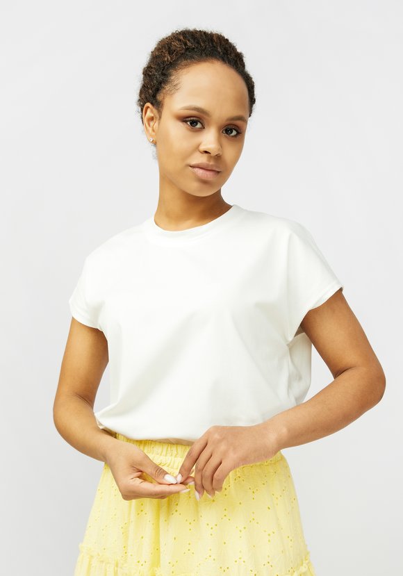 Блуза трикотажная с цельнокроеным рукавом шир.  580, рис. 11