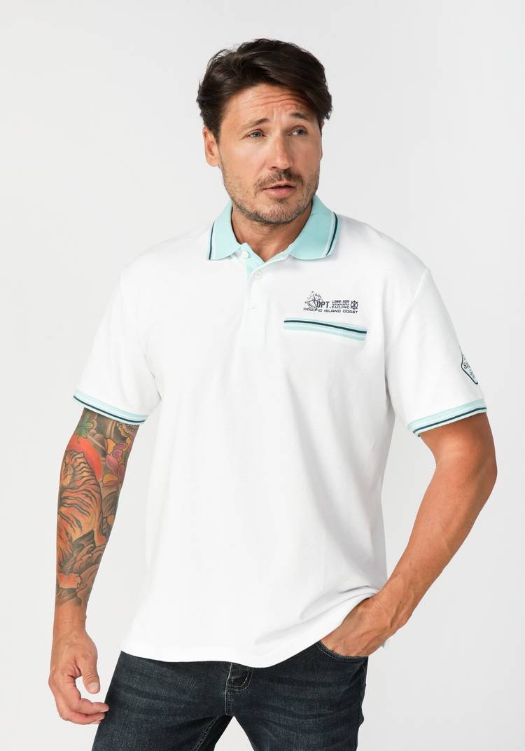 Комплект из 2х поло из хлопка Базиль шир.  750, рис. 6