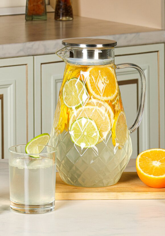 Кувшин из жаропрочного стекла шир.  580, рис. 10