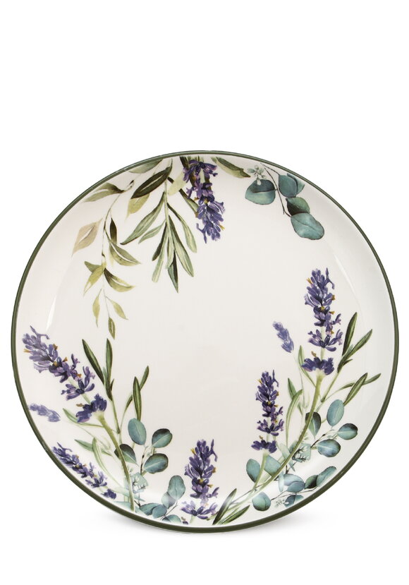 Тарелка керамическая Лаванда шир.  580, рис. 1
