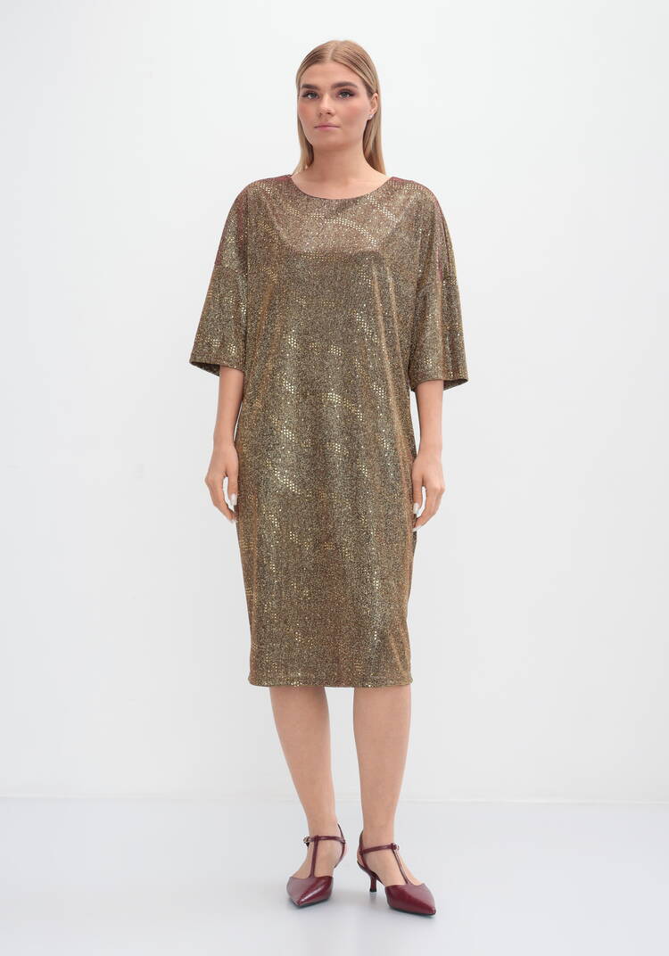 Платье с 3D мерцанием шир.  750, рис. 14