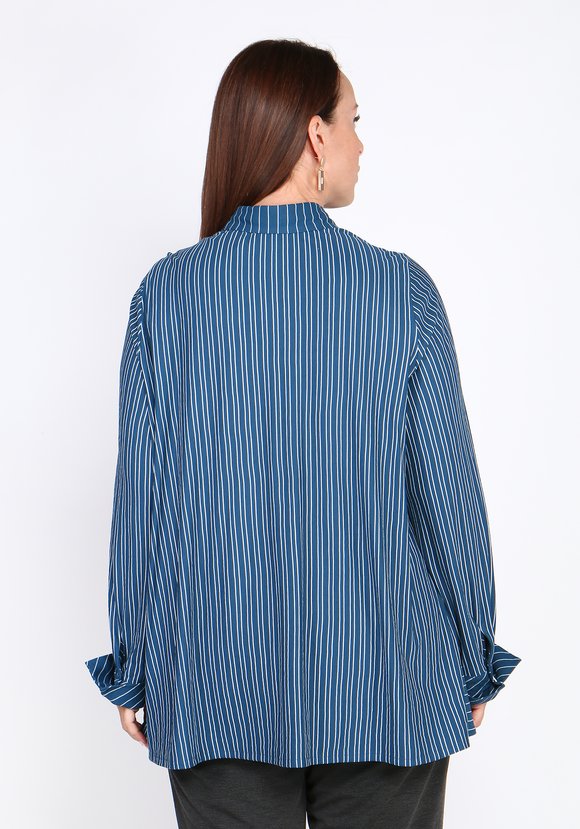 Туника асимметричного кроя на пуговицах шир.  580, рис. 3