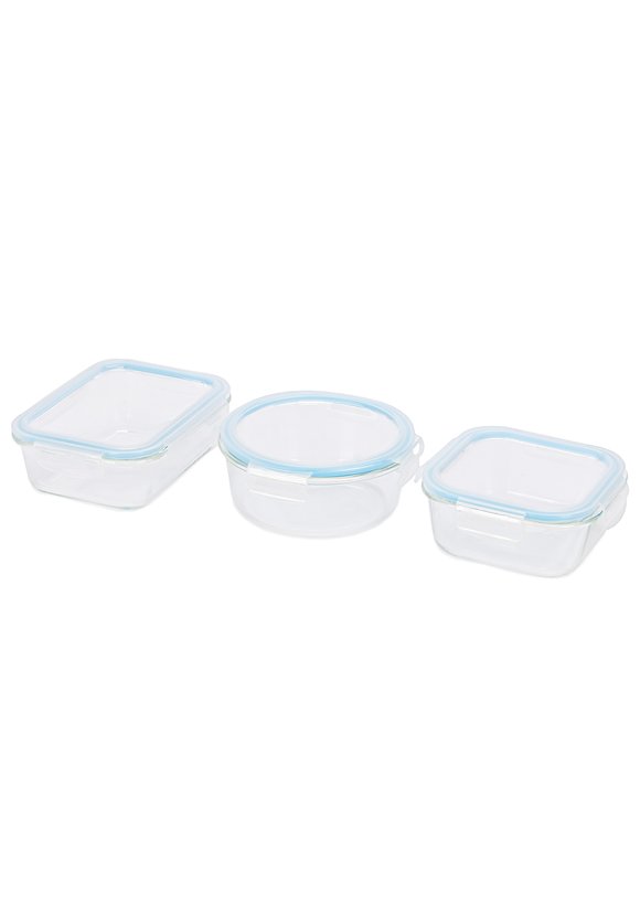 Набор из 3-х стеклянных контейнеров с крышкой шир.  580, рис. 14