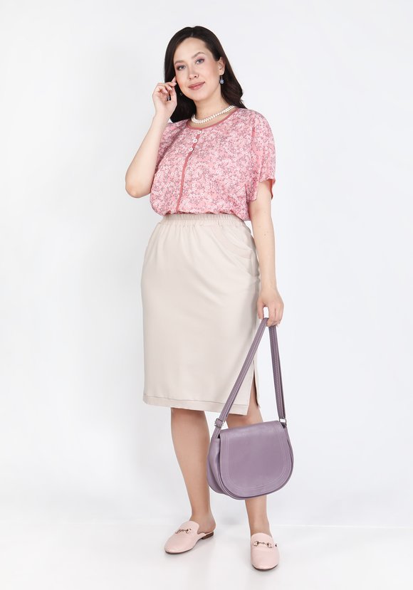 Блуза Олицетворение женственности шир.  580, рис. 1