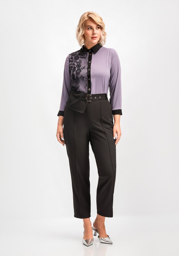 Брюки со съемным поясом шир.  580, рис. 8