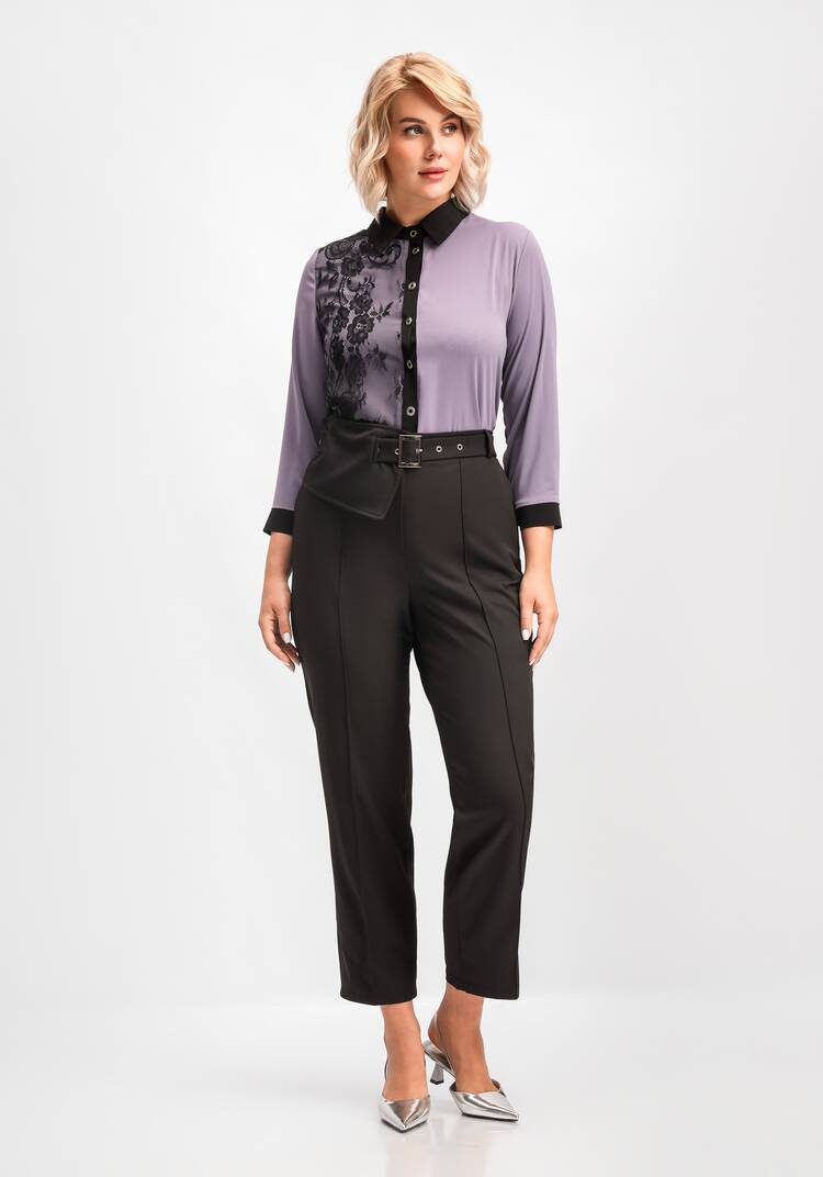 Брюки со съемным поясом шир.  750, рис. 8