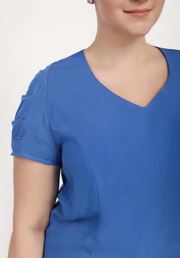 Блуза Пленительная простота шир.  580, рис. 5