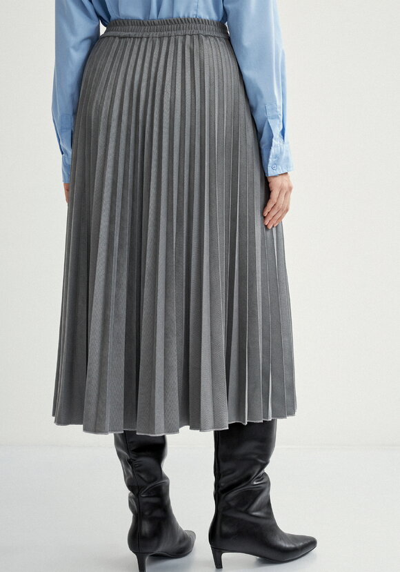 Юбка плиссированная на резинке трикотажная шир.  580, рис. 11