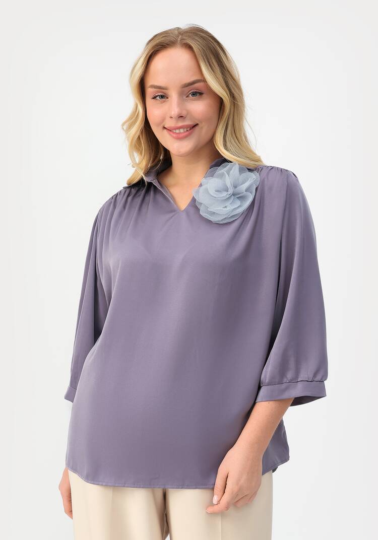 Блуза Дамия шир.  750, рис. 6