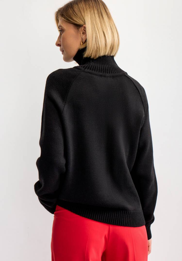 Свитер с ажурным рисунком шир.  750, рис. 48