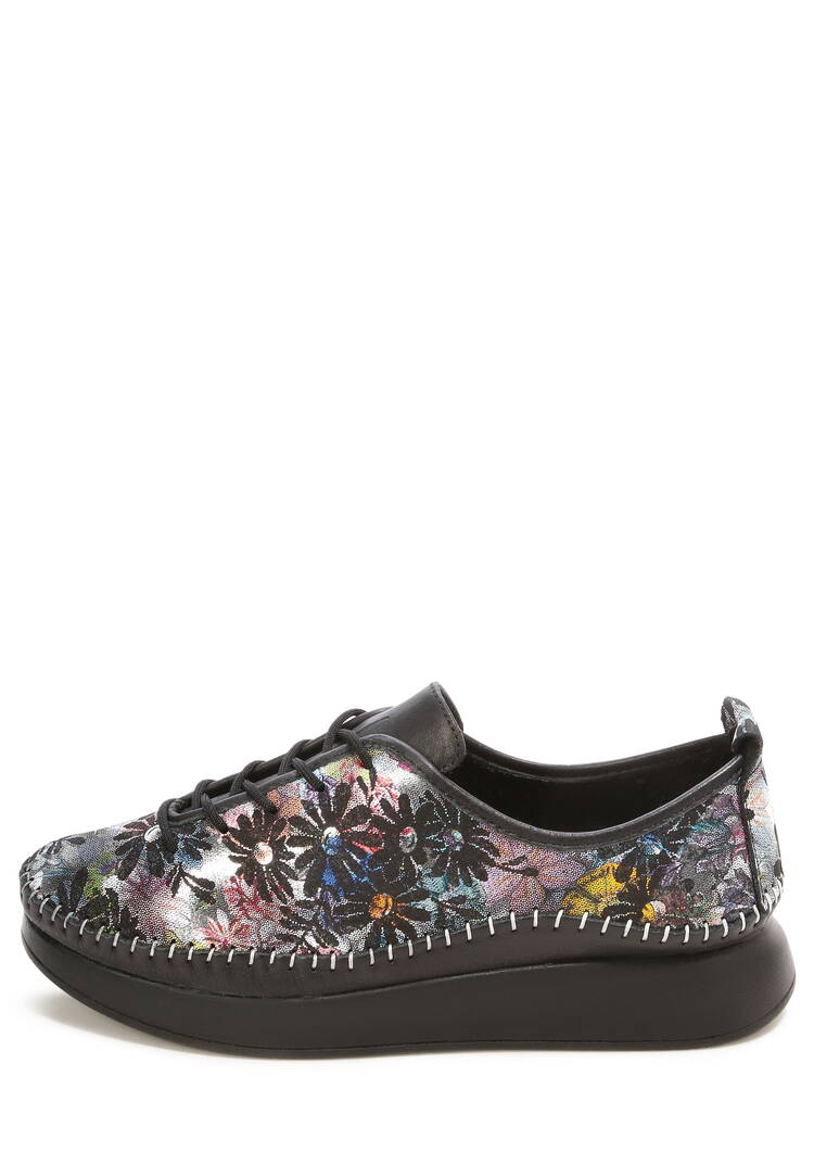 Полуботинки женские Цветы шир.  750, рис. 2