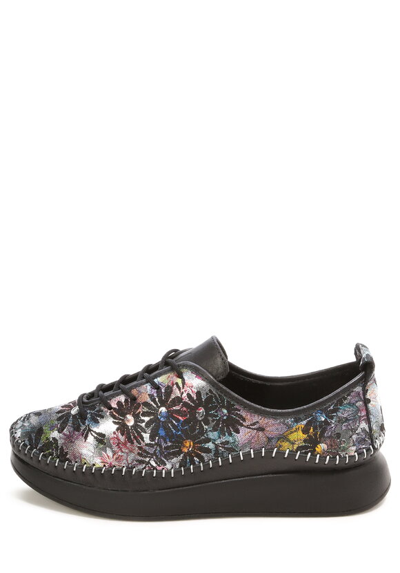 Полуботинки женские Цветы шир.  580, рис. 2