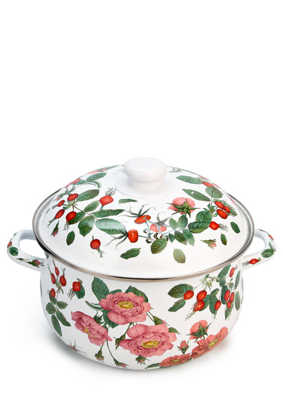 Эмалированная кастрюля с крышкой шир.  580, рис. 42