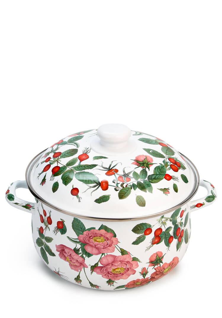 Эмалированная кастрюля с крышкой шир.  750, рис. 42