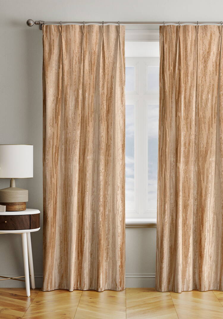 Портьера из бархата Лунная дорожка шир.  750, рис. 2