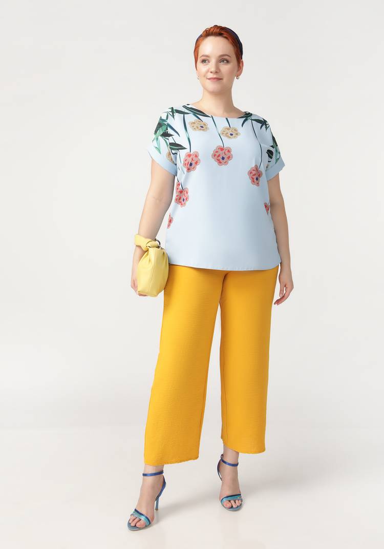 Блуза Небывалая красота шир.  750, рис. 7