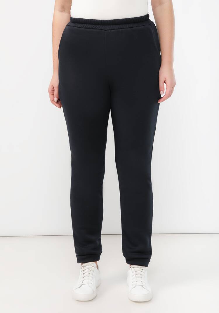 Брюки прямые утепленные на резинке шир.  750, рис. 23