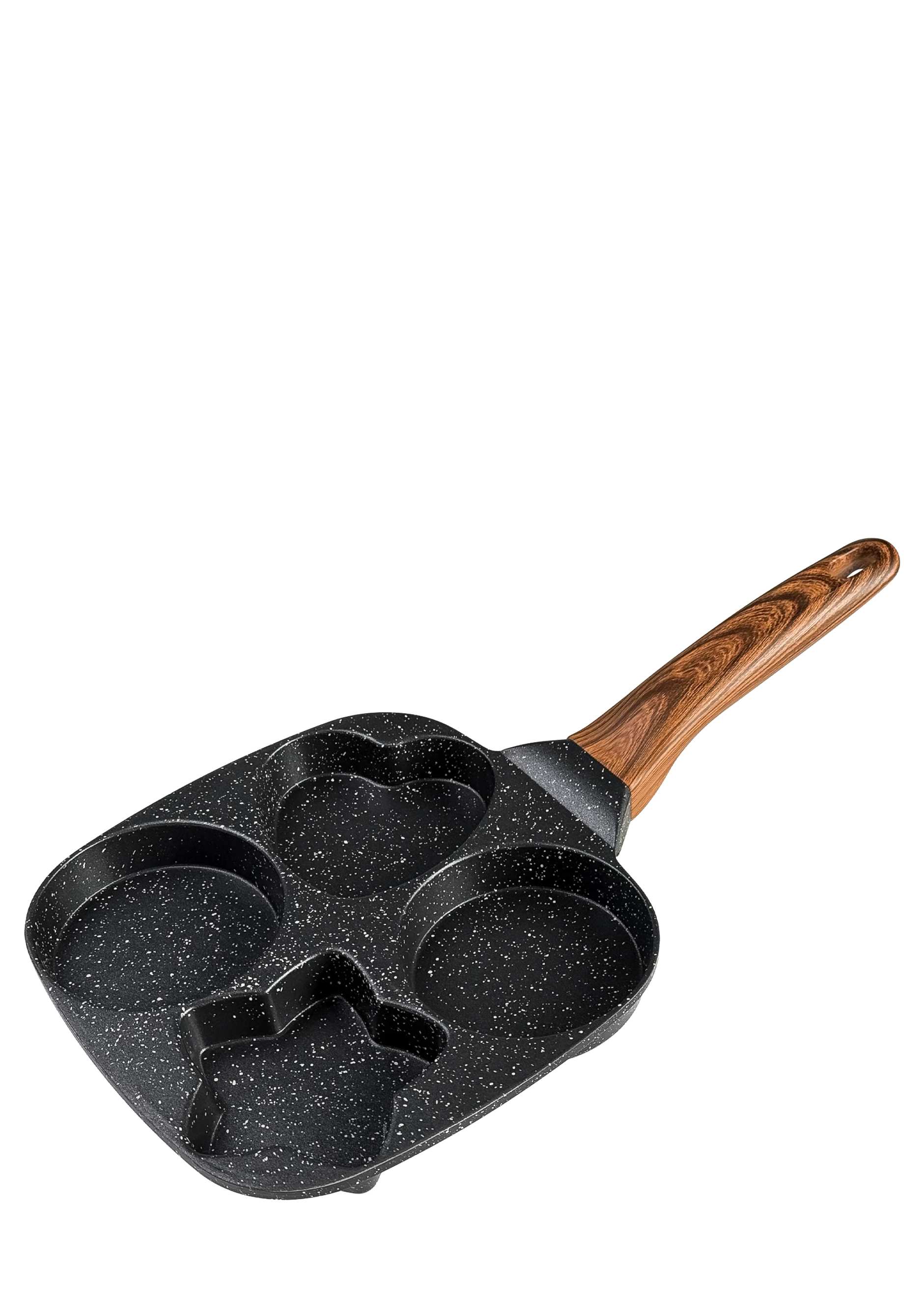 

Литая сковорода для фигурных оладий, Черный