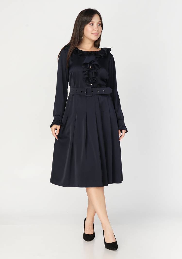 Платье из итальянского шелка шир.  750, рис. 3