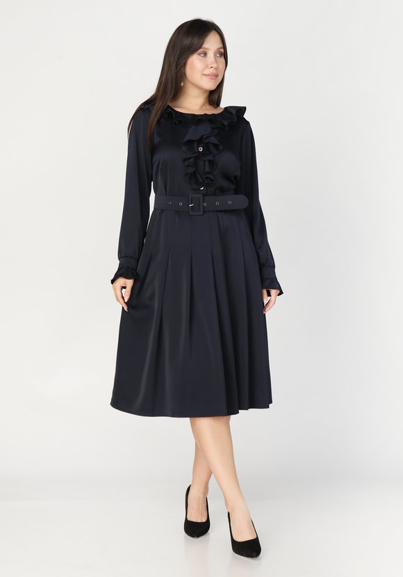 Платье из итальянского шелка шир.  580, рис. 3