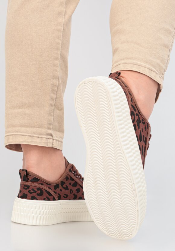 Кеды женские Леопард шир.  580, рис. 21