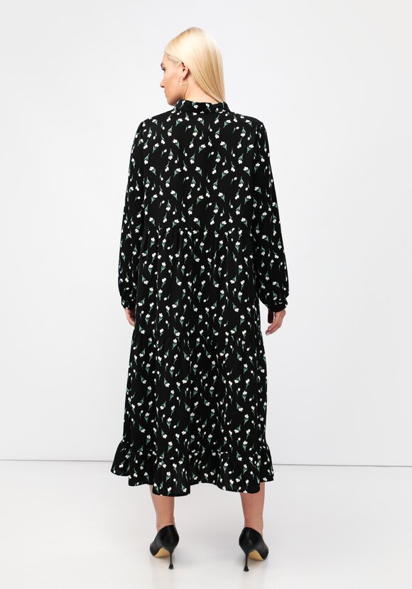 Платье отрезное свободного кроя шир.  580, рис. 10